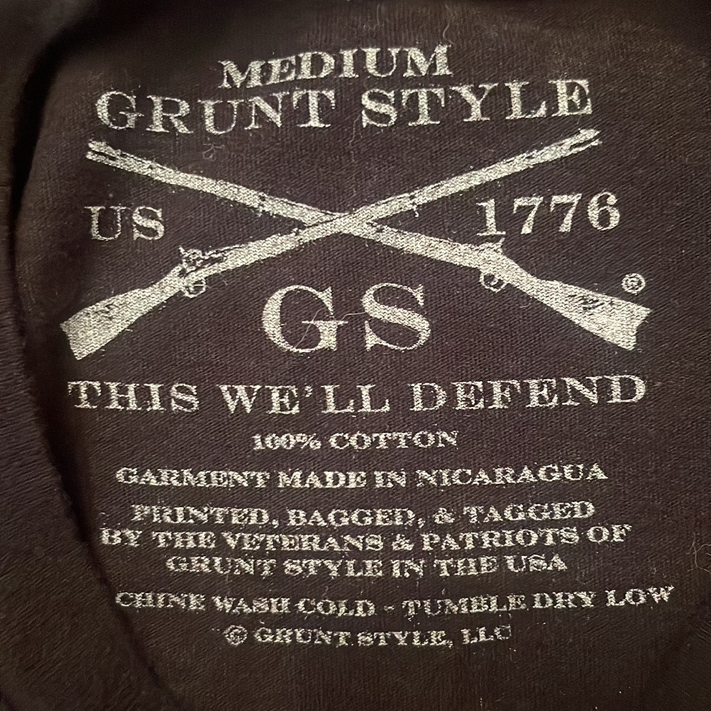 🇺🇸 👕 Grunt Style “DAD definition” black M T-shirt 🇺🇸 - Picture 6 of 6